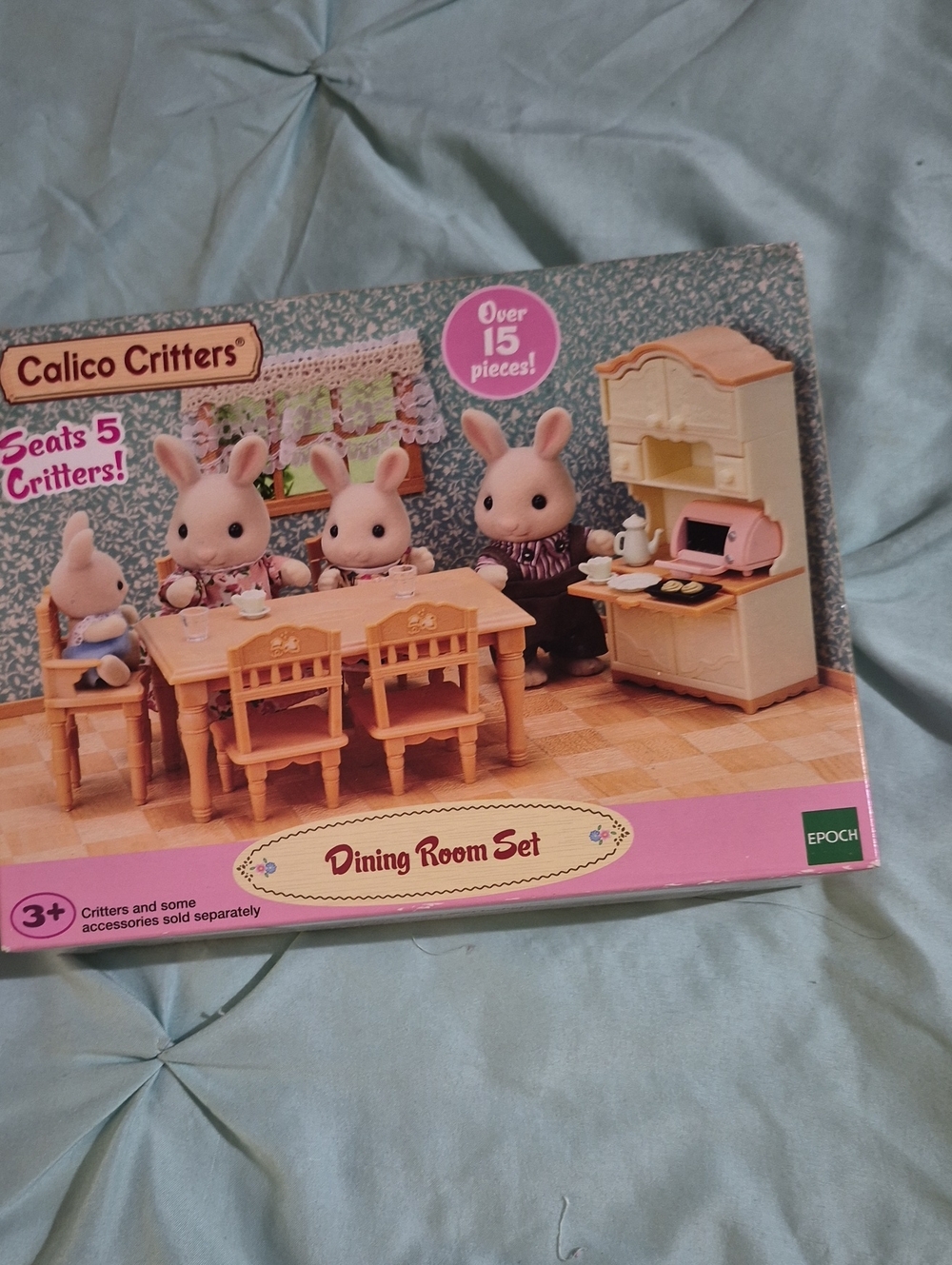 Dining Room Set - Cream and Pink